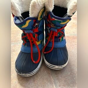 Boden Boys all weather boots size 13.5